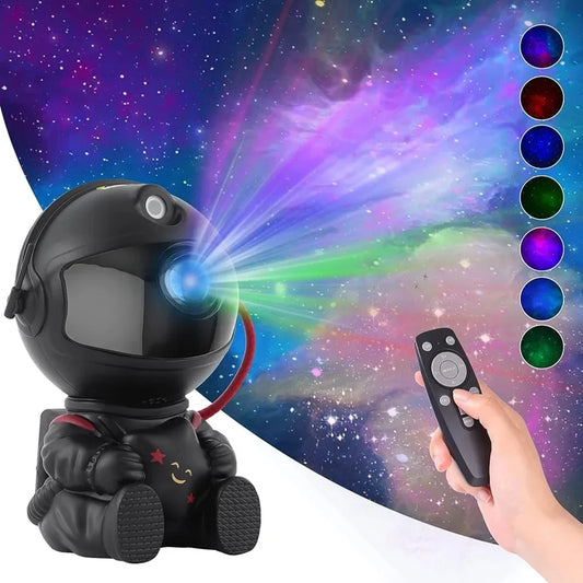 Astronaut Starry Sky Projector: Galaxy Night Light