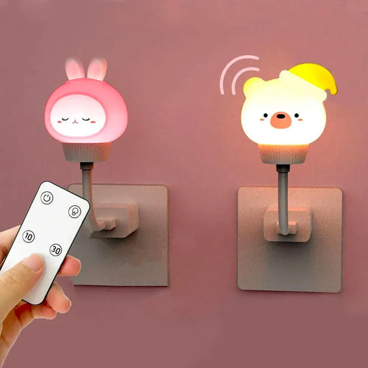 Adorable Friends Remote Control Night Lamp